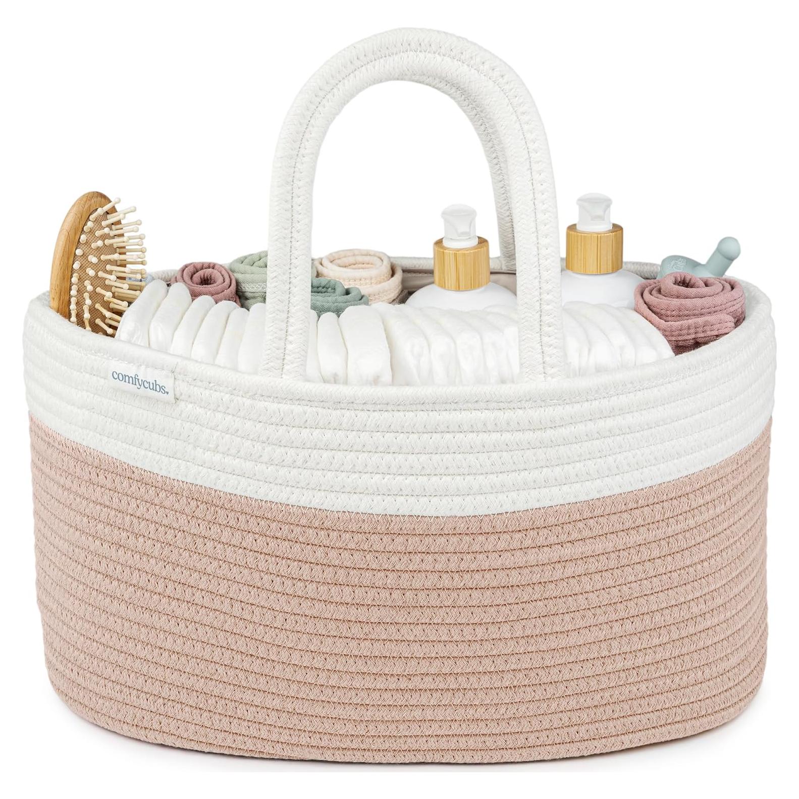 Organizador de Pañales Comfy Cubs Rosa 27.9 cm x 38.1 cm