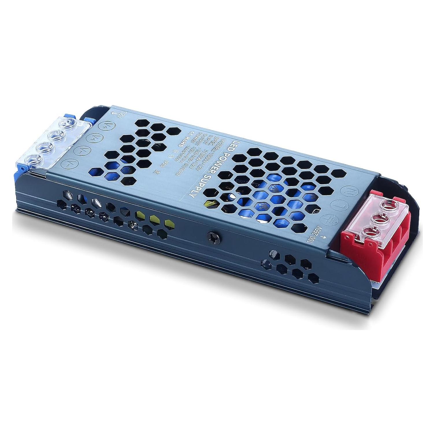 Fuente de Alimentación LED 12V 100W SUCIKORIO Ultra Delgado