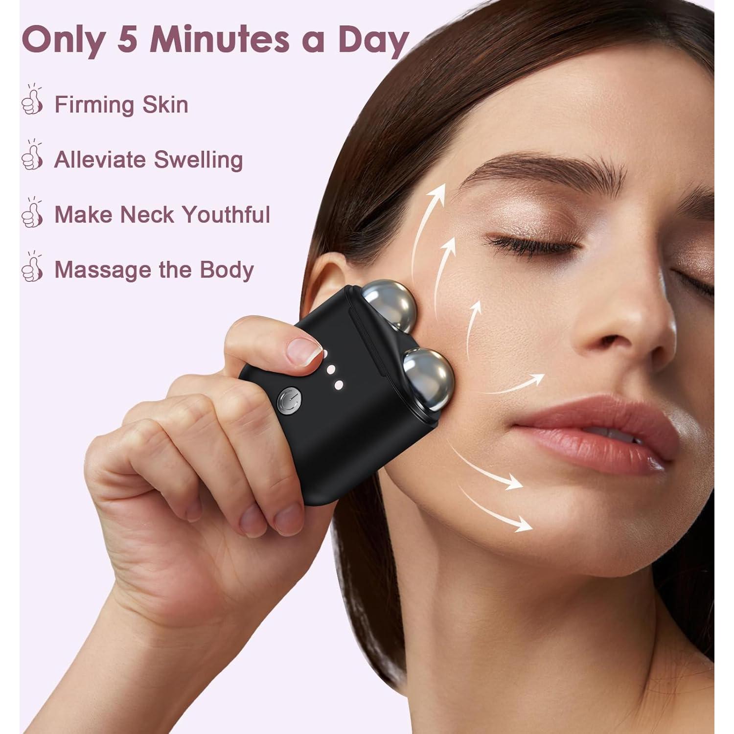 Dispositivo Facial de Microcorriente Vcycal Negro 5x14cm