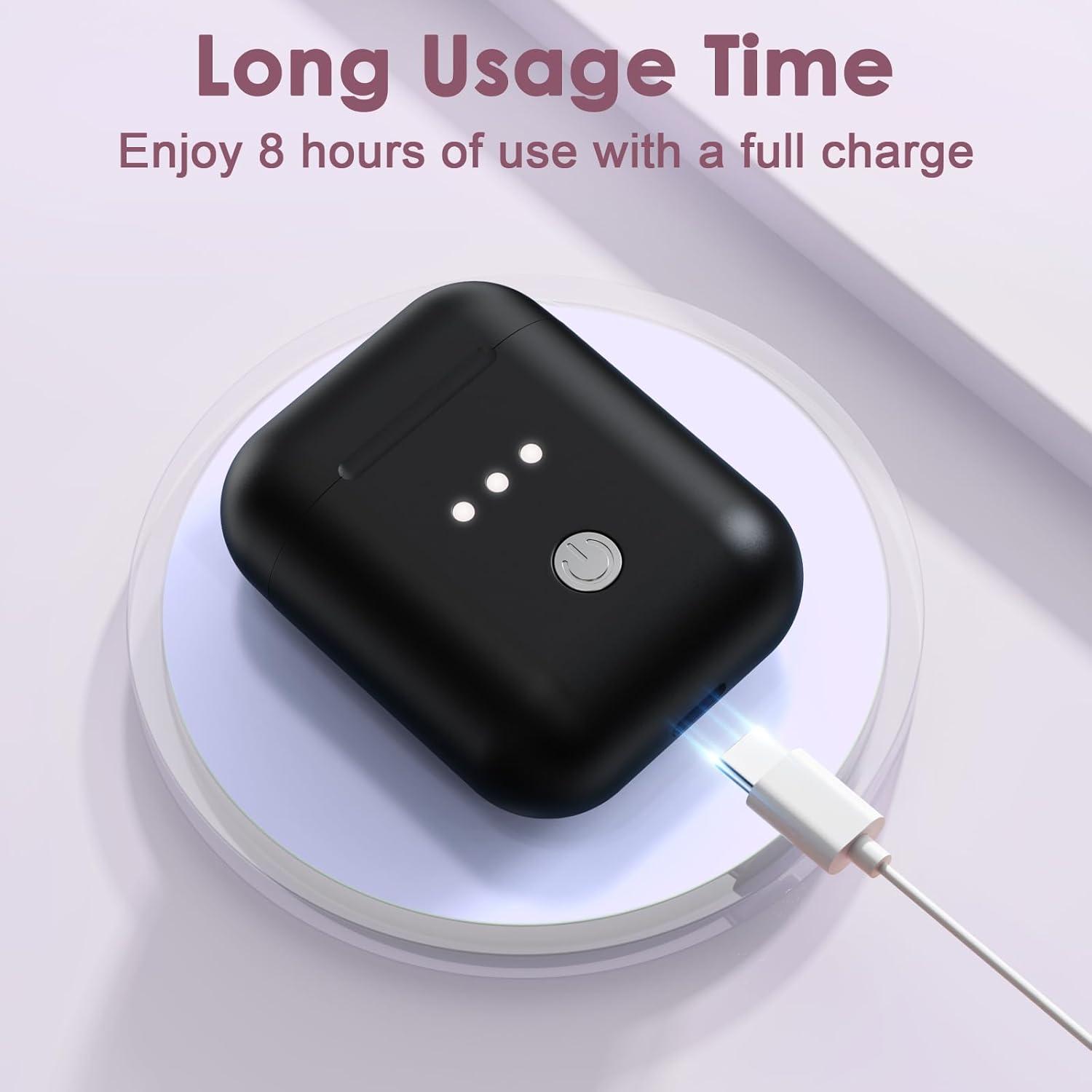 Dispositivo Facial de Microcorriente Vcycal Negro 5x14cm