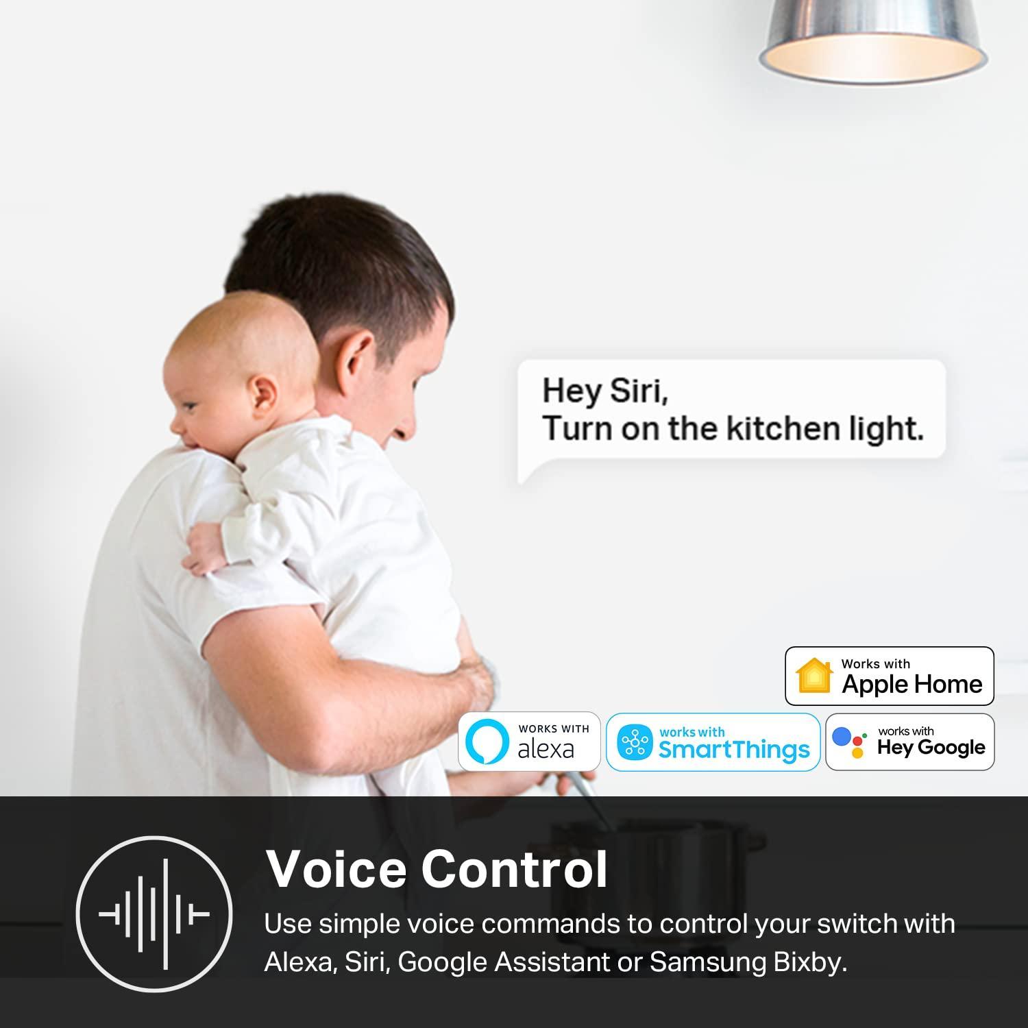 Interruptor Regulador Inteligente Kasa KS220 Wi-Fi 2.4GHz