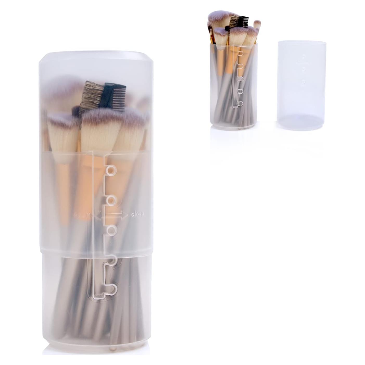 Soporte Retráctil para Brochas de Maquillaje OCHEAL, 16-24 cm