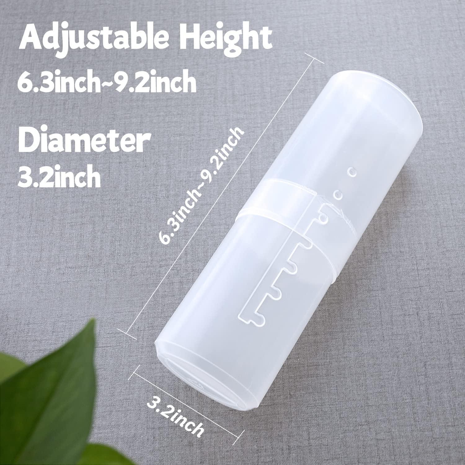 Soporte Retráctil para Brochas de Maquillaje OCHEAL, 16-24 cm