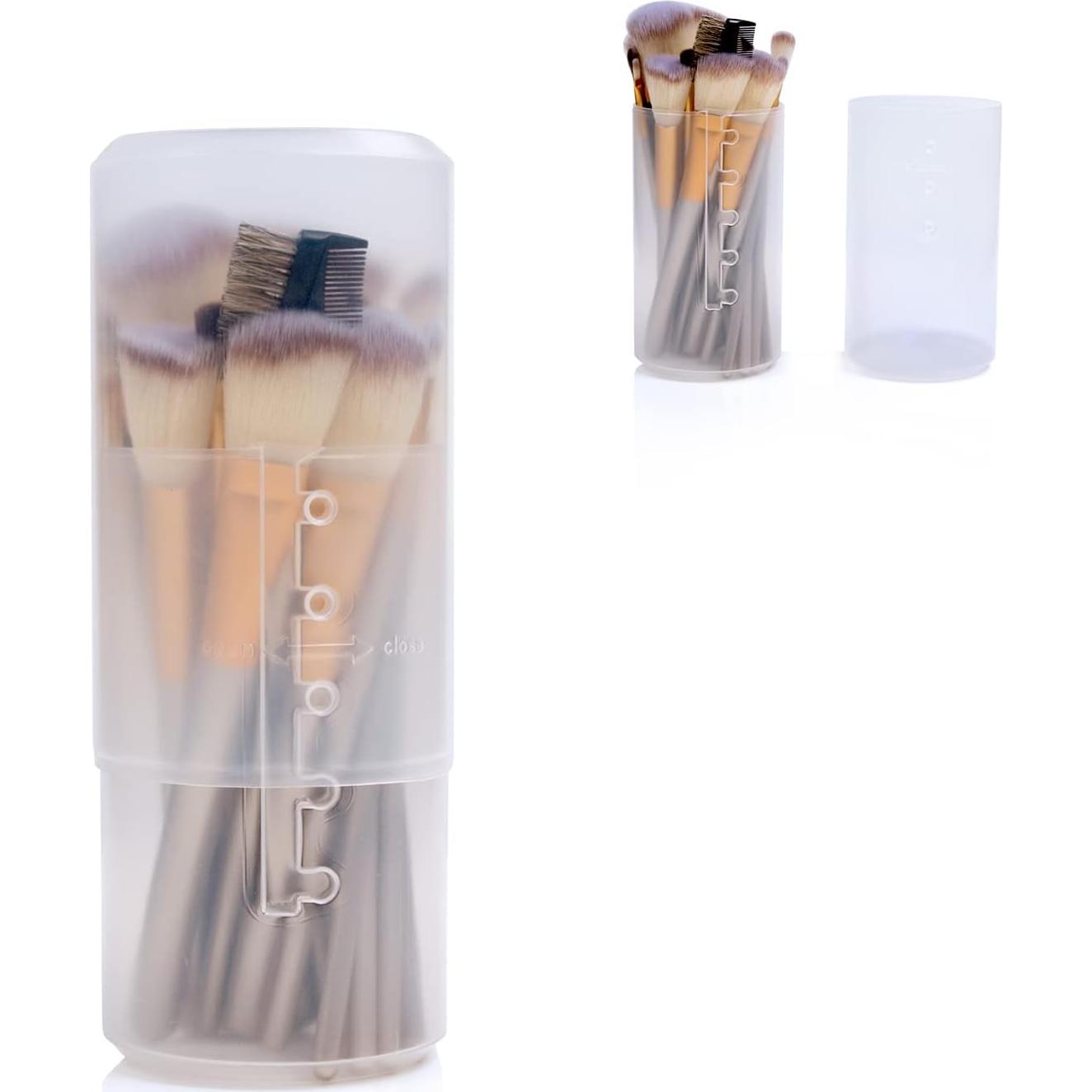 Soporte Retráctil para Brochas de Maquillaje OCHEAL, 16-24 cm