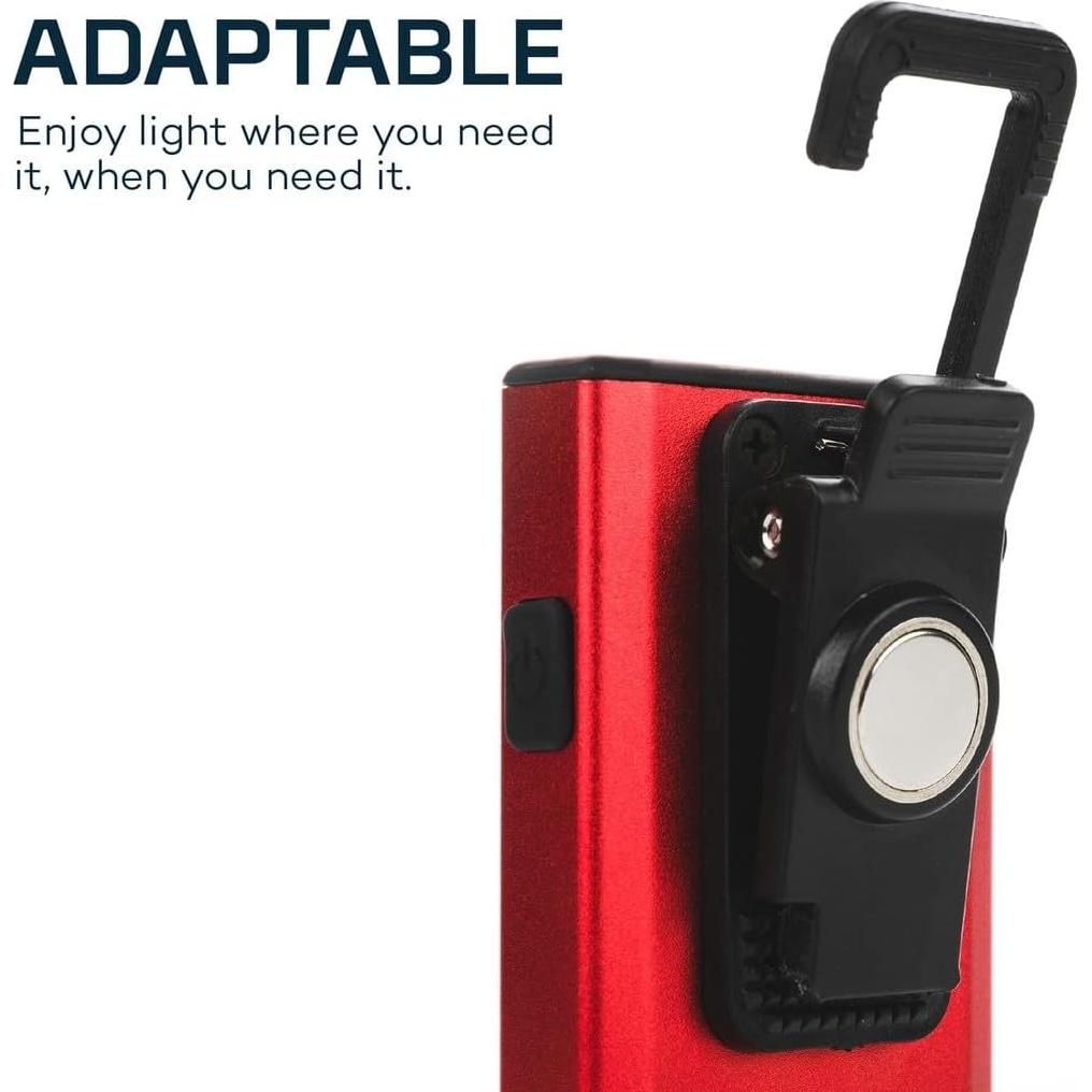 Luz de Trabajo NEBO Slim 500 Lúmenes Recargable USB