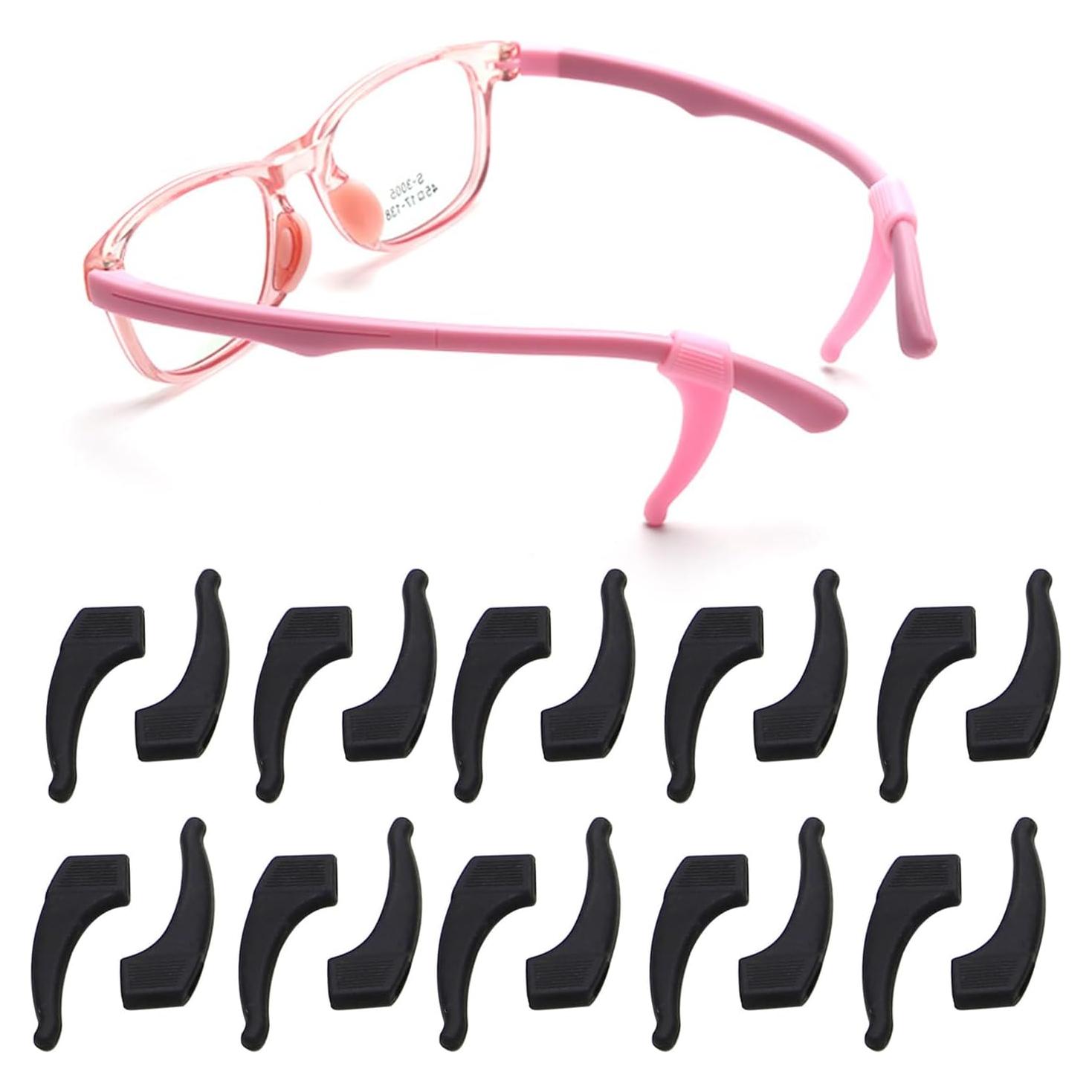 Ganchos de oreja para gafas OPUGIT - Silicona Antideslizante 10 pares