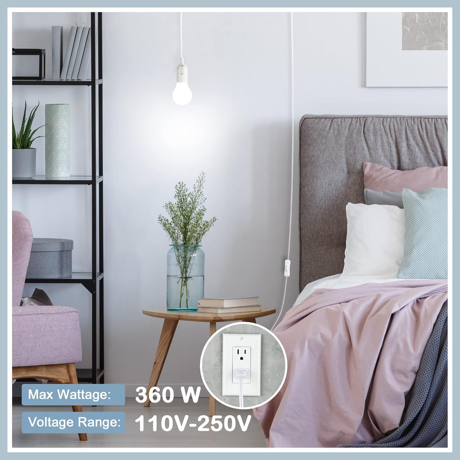 Cable de Lámpara Colgante JACKYLED 6.1m E26 E27 360W