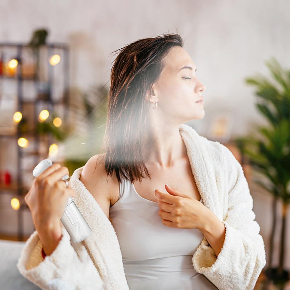 Botella de Spray de Viaje 100ml Apidgrowth Blanca - Cuidado Cabello y Plantas