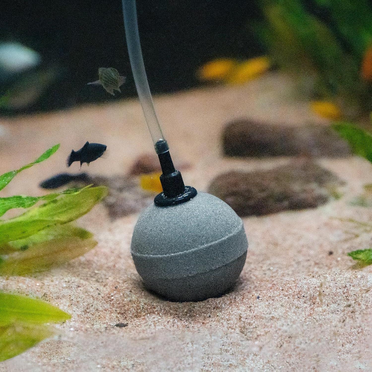 Piedra de Aire WTMCC para Acuario - Burbujero 5.08 cm, 2 Paquete