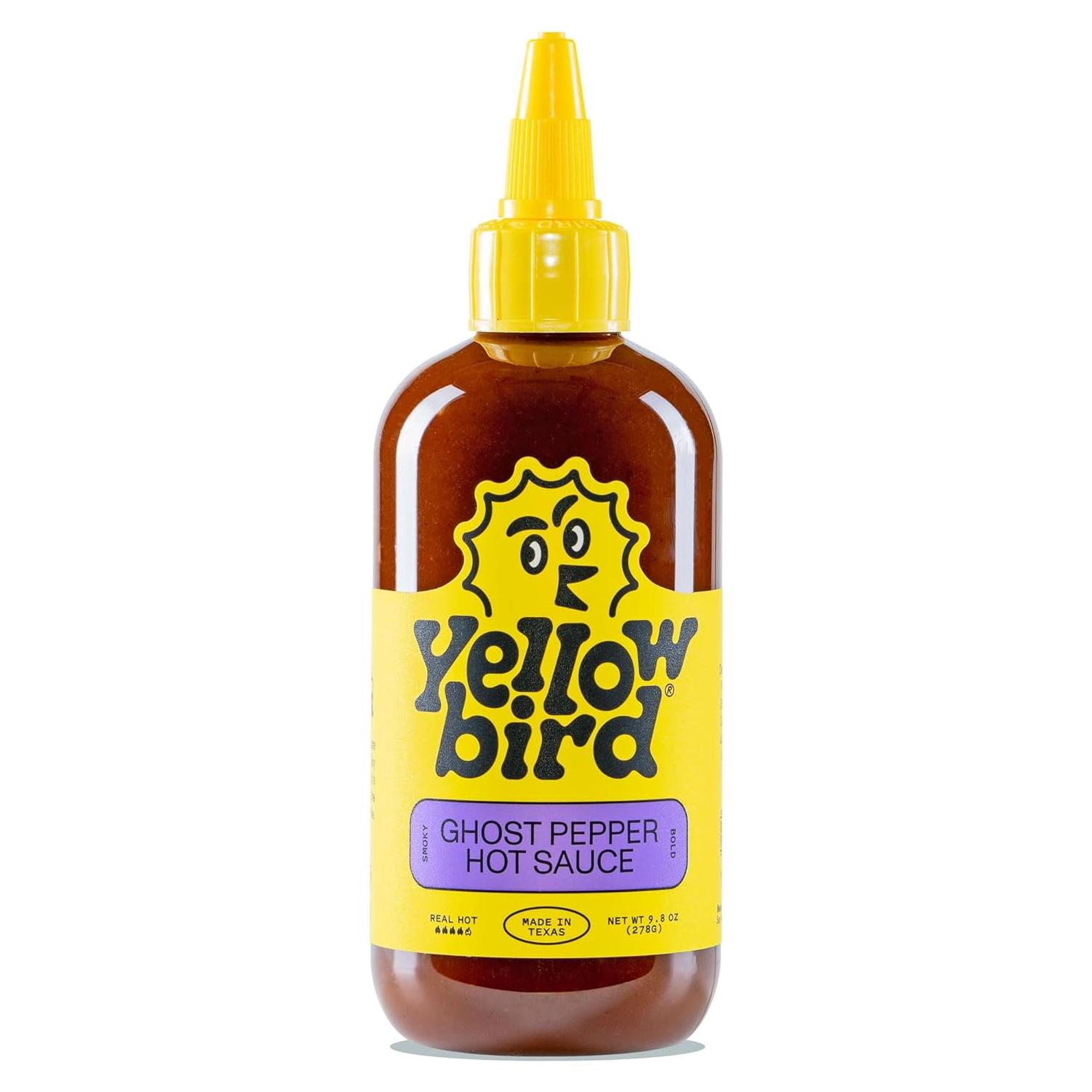 Salsa Picante Yellowbird de Pimiento Fantasma 277g - Vegana