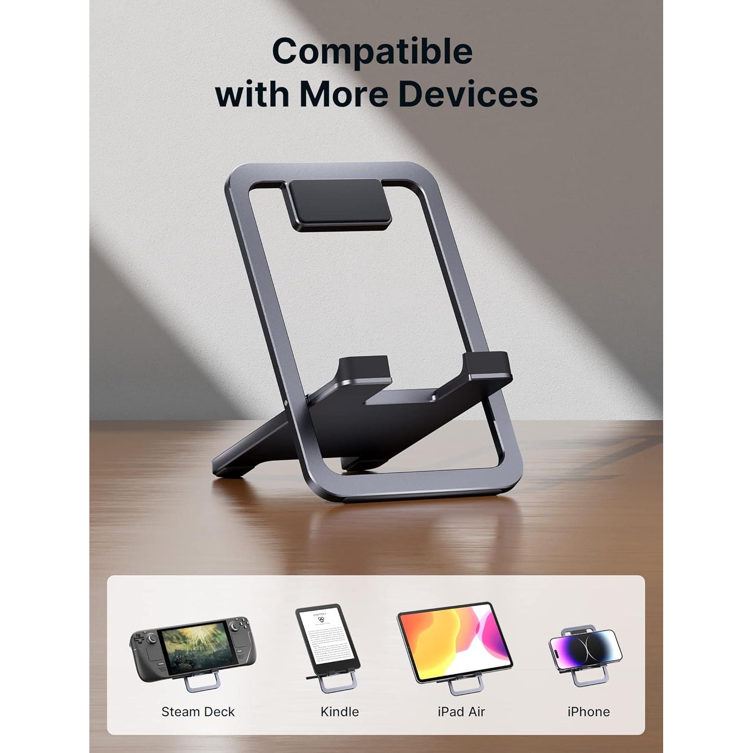 Soporte Universal JSAUX Plegable para Tabletas y Móviles