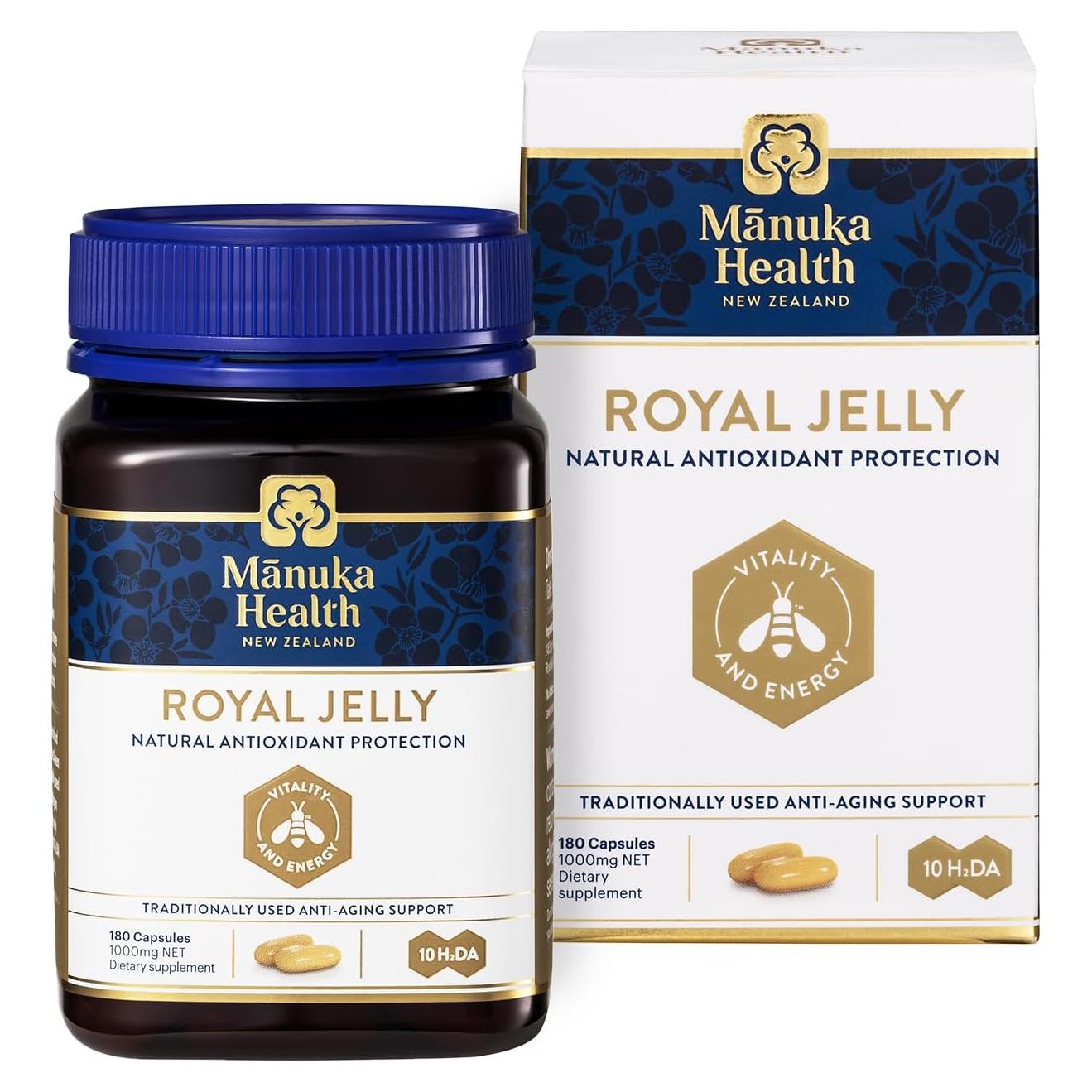Cápsulas de Jalea Real Manuka Health 1000mg - 180 Unidades