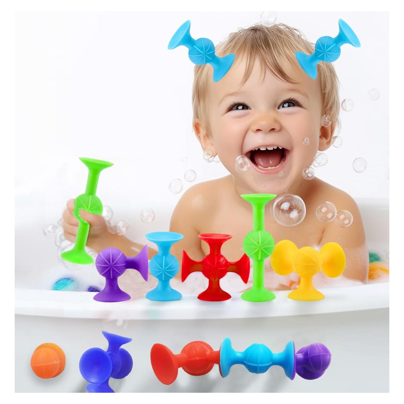 Set de Juguetes de Baño para Bebés CreateView - 12 Piezas Sensory