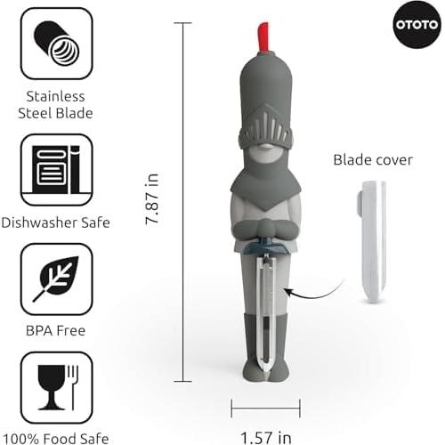 Pelador de Verduras OTOTO Sir Peels A-Lot - Acero Inoxidable