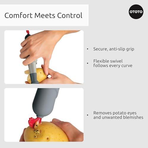 Pelador de Verduras OTOTO Sir Peels A-Lot - Acero Inoxidable