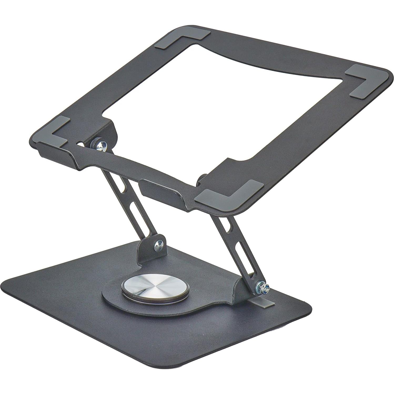 Soporte de Laptop Giratorio Ergonomico Uncaged Negro 360°