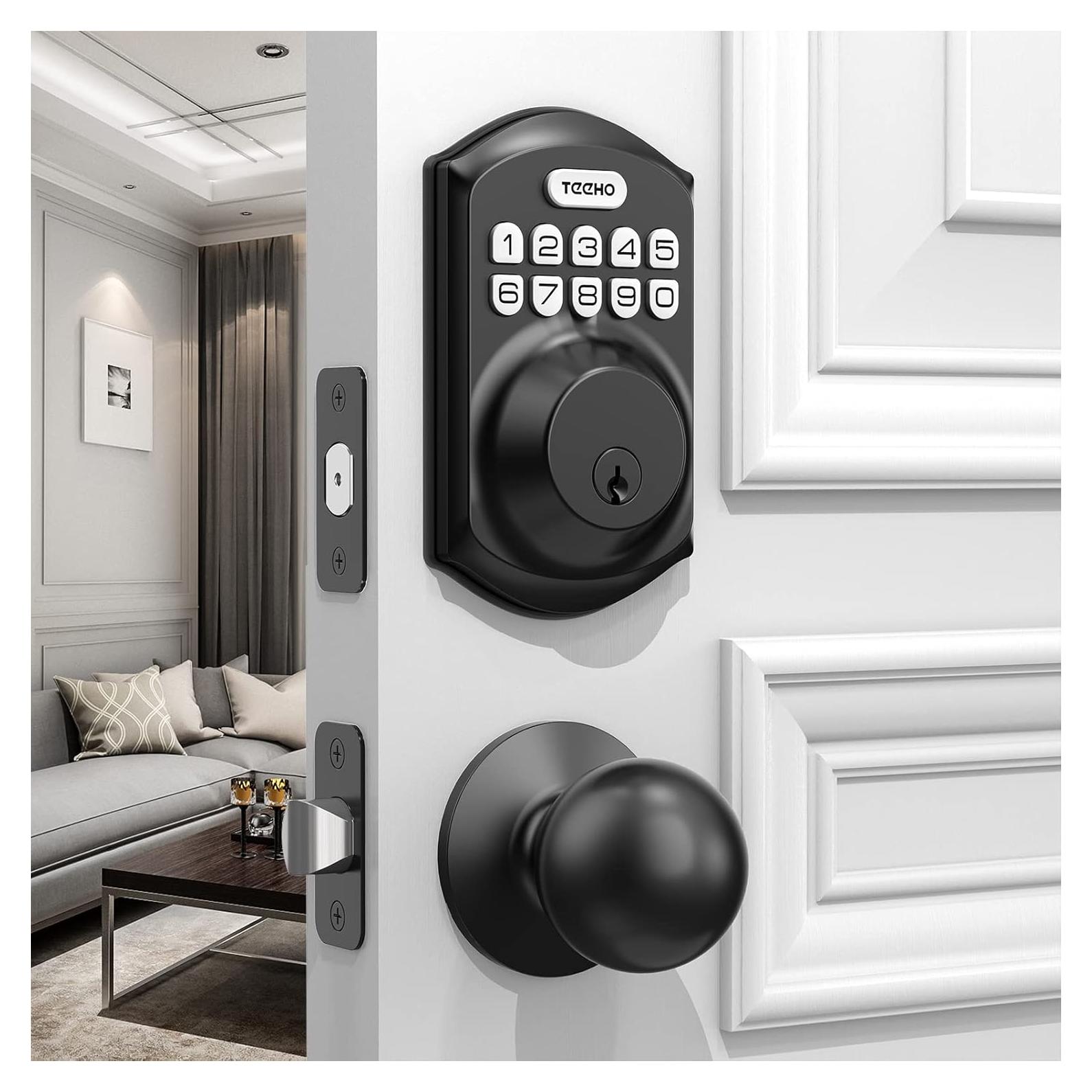 Cerradura Electrónica TEEHO TE001K Sin Llave con Teclado