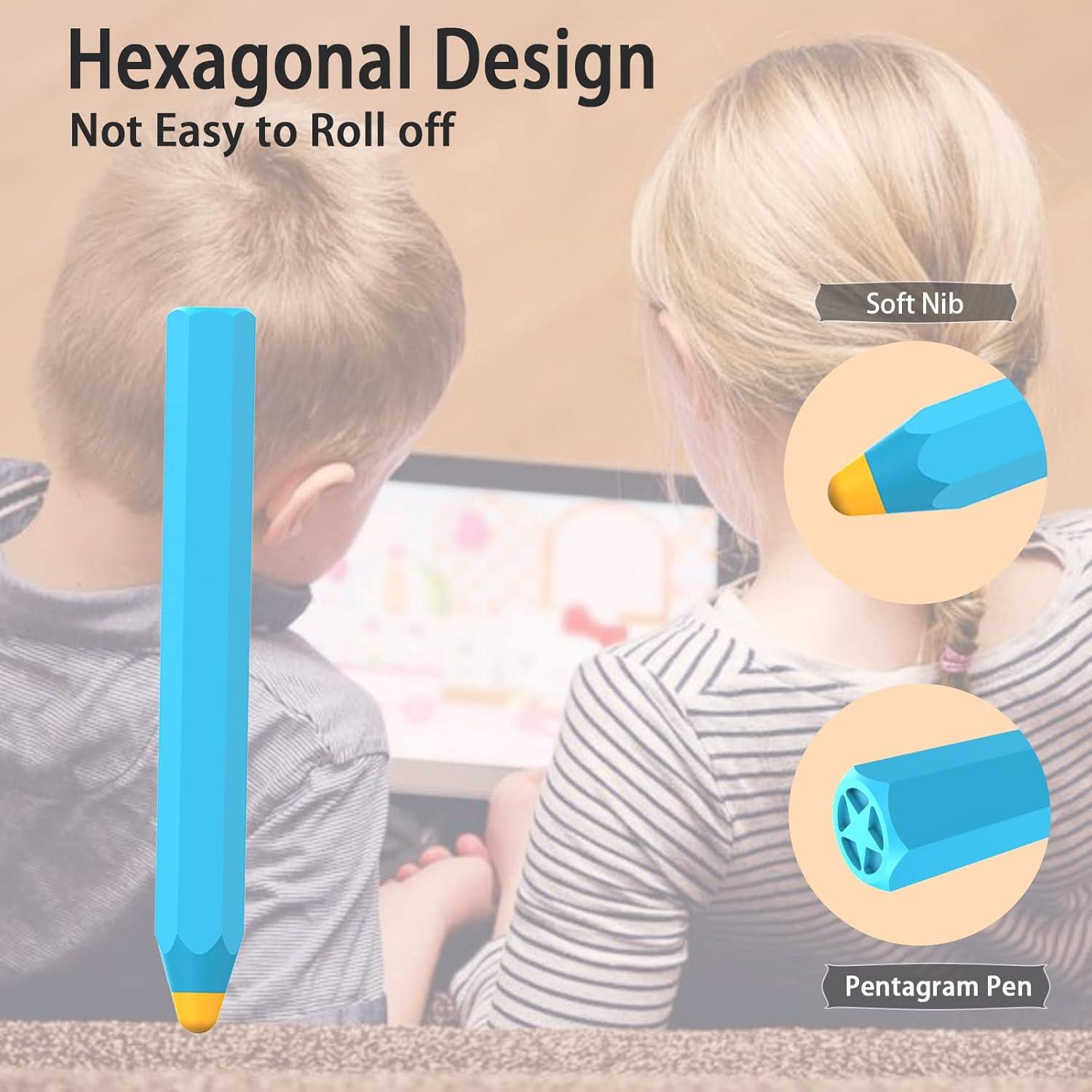 Estilógrafo Táctil para Niños Kenkor - Compatible con iPad y Android - Azul