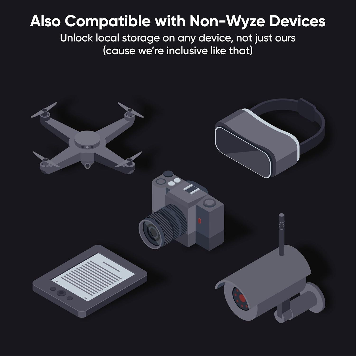 Tarjeta MicroSDHC Wyze 32GB Clase 10 Resistente al Agua