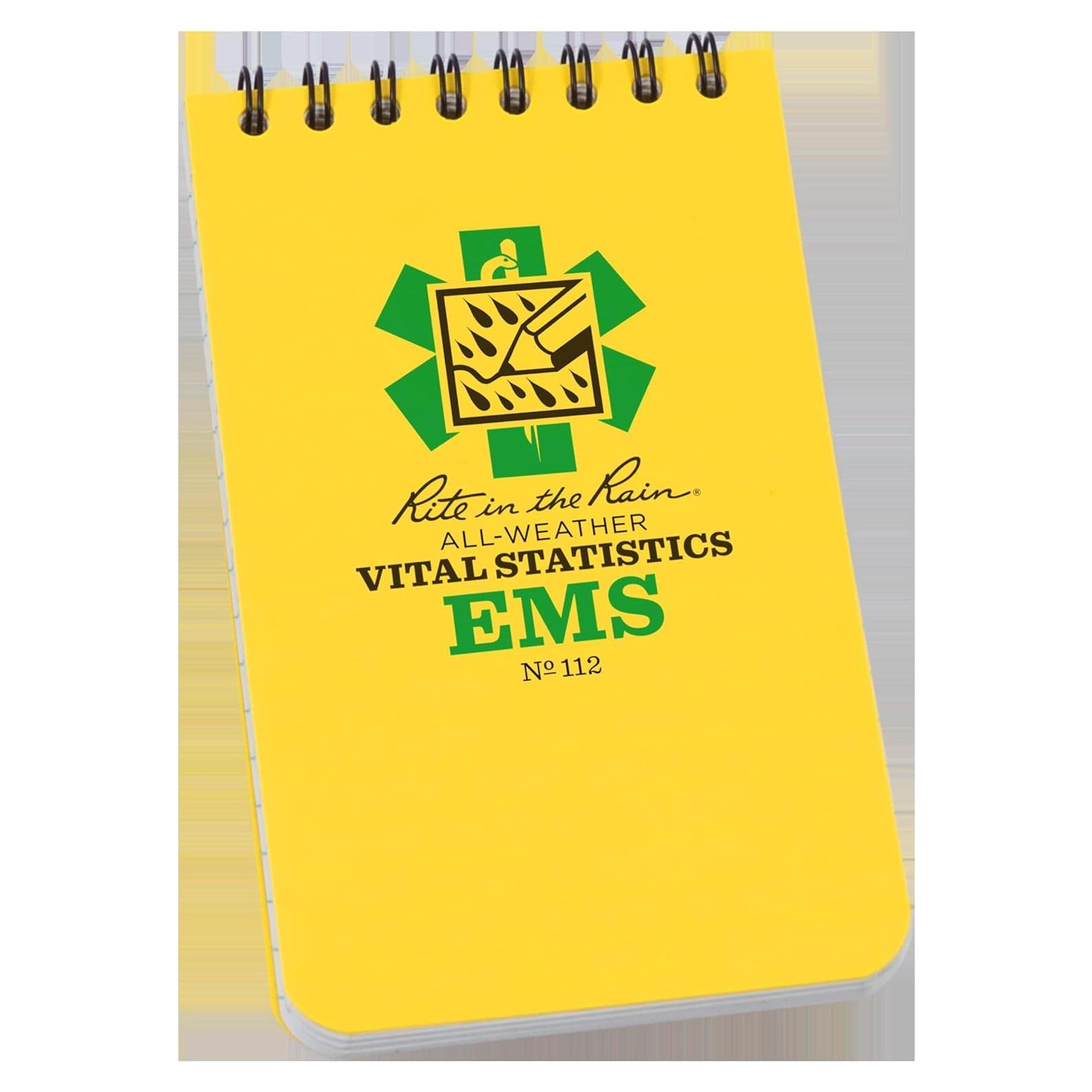 Cuaderno Impermeable Rite in the Rain 3x5 cm Amarillo