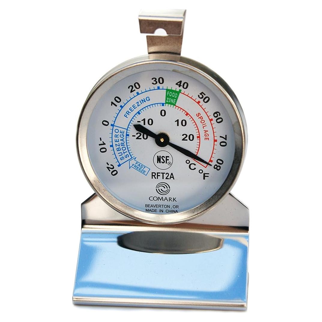 Termómetro de Refrigerador Comark RFT2AK Acero Inoxidable
