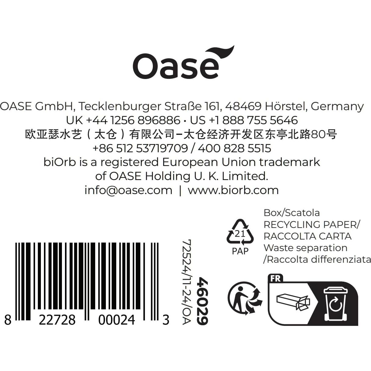Piedra de Aire biOrb Airstone para Acuarios - 1 Cuenta