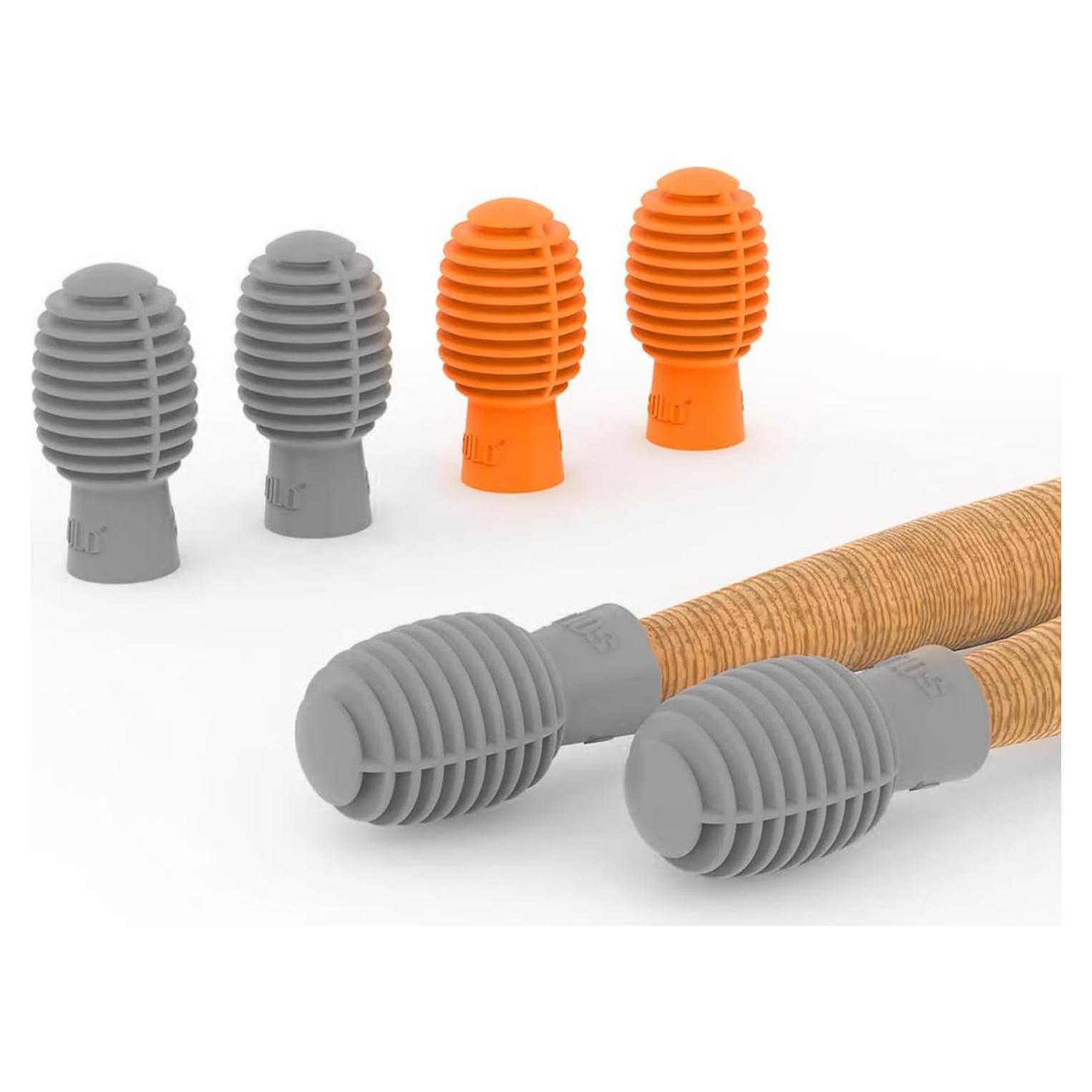 Silenciador de Batería AUPHY 4PCS para Práctica Silenciosa