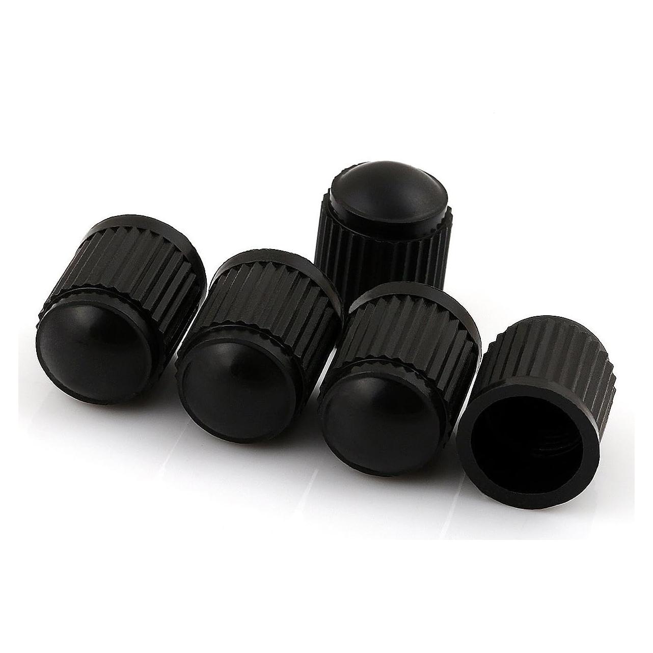 Tapa de Válvula de Plástico GODESON para Coche y Motocicleta - Paquete de 5