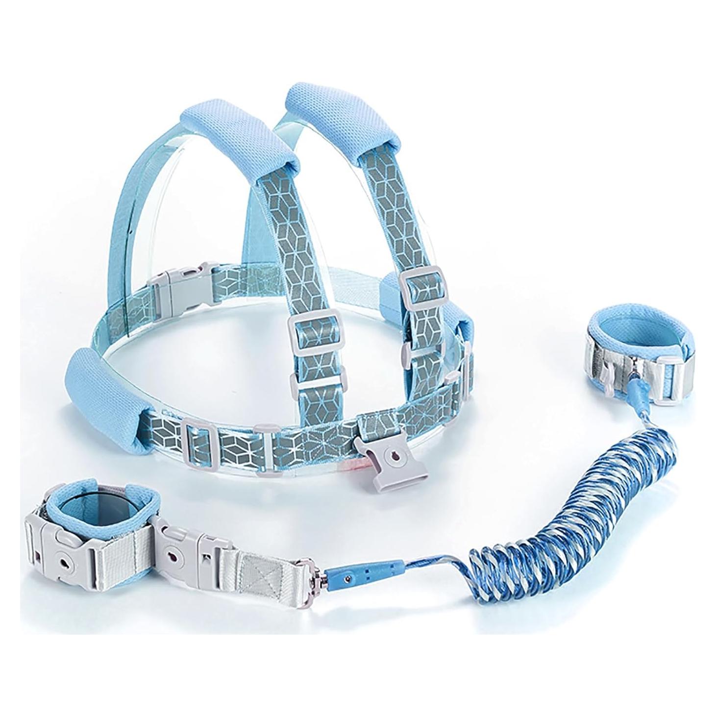 Arnés Reflectante para Niños Pequeños - 3 en 1 Azul