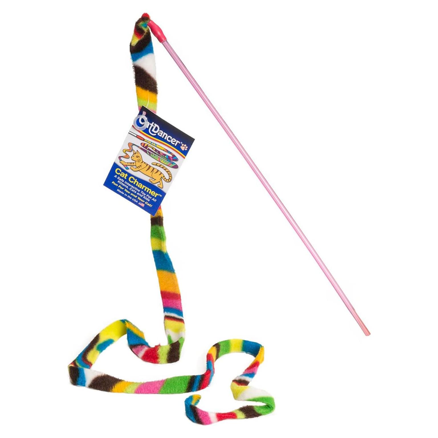 Juguete Interactivo para Gatos Cat Dancer Charmer 15 cm