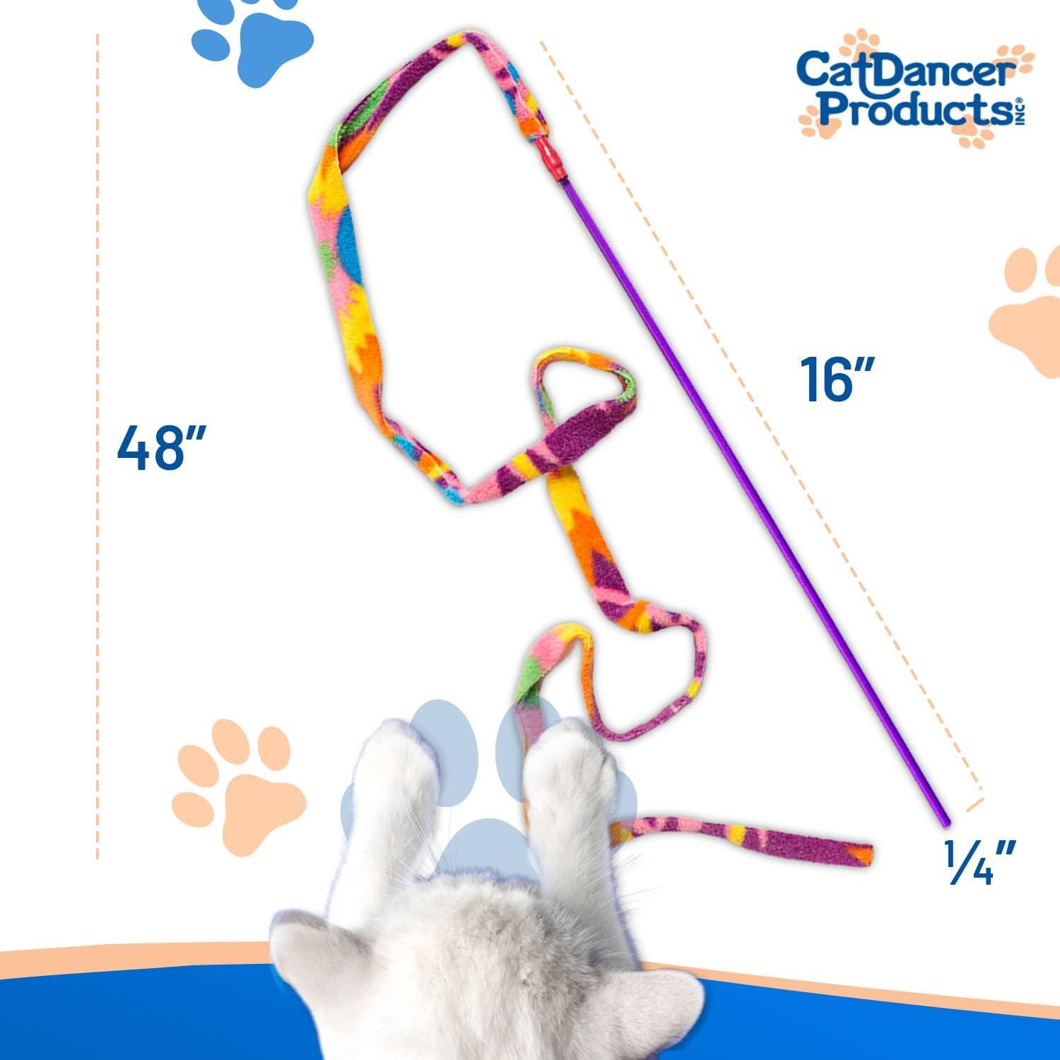Juguete Interactivo para Gatos Cat Dancer Charmer 15 cm