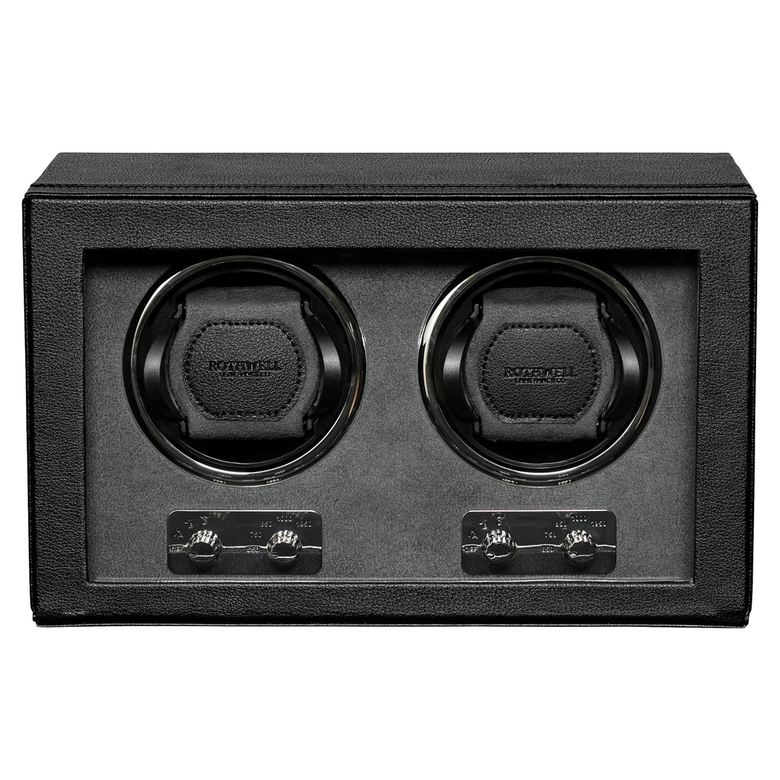 Winder Doble para Relojes Automáticos ROTHWELL RW2W Negro/Gris