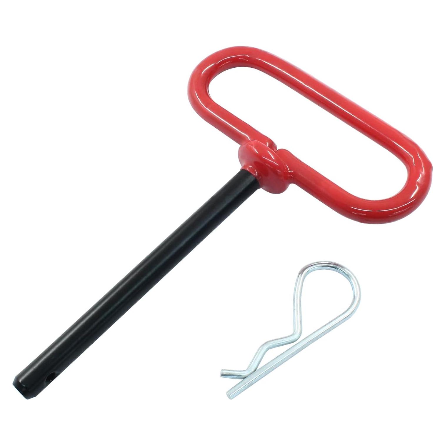 Pasador de Remolque y Clip R Moicstiy 10.16 cm Acero Rojo