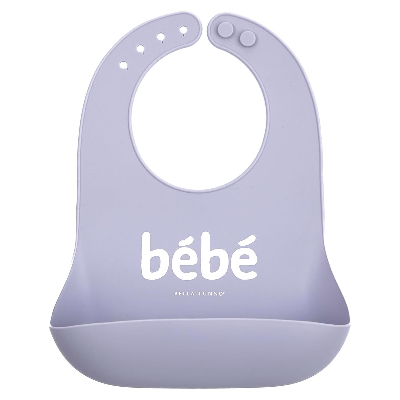 Babero de Silicona Bella Tunno para Bebés 4-36 meses