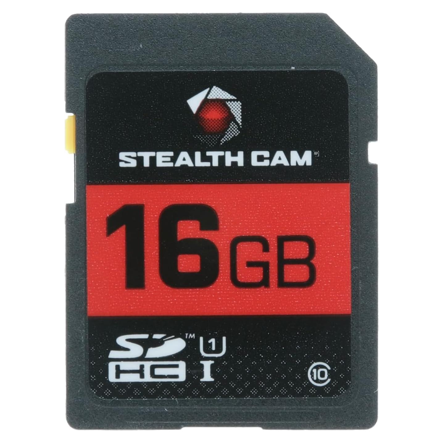 Tarjeta SD Stealth Cam 16GB Clase 10 para Cámaras de Caza