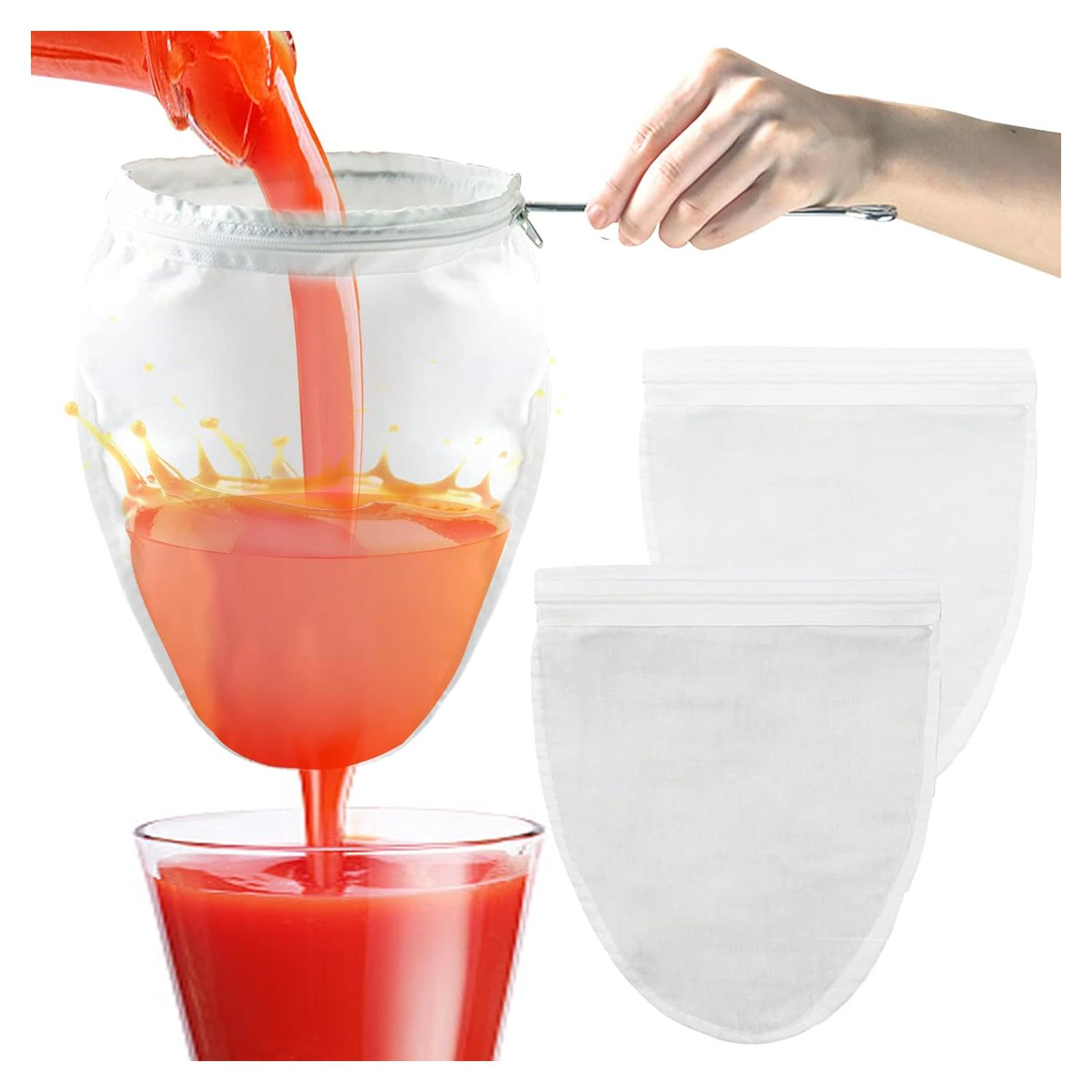 Colador de Leche de Nueces FATCAT con Soporte y 4 Bolsas