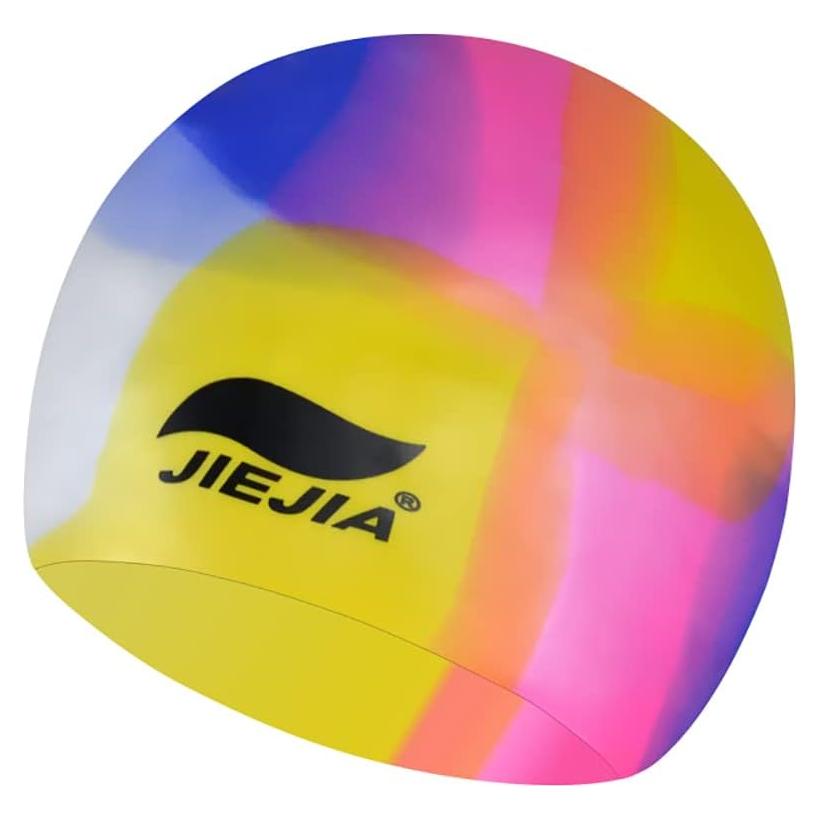 Gorro de natación de silicona JIEJIA unisex - Talla única
