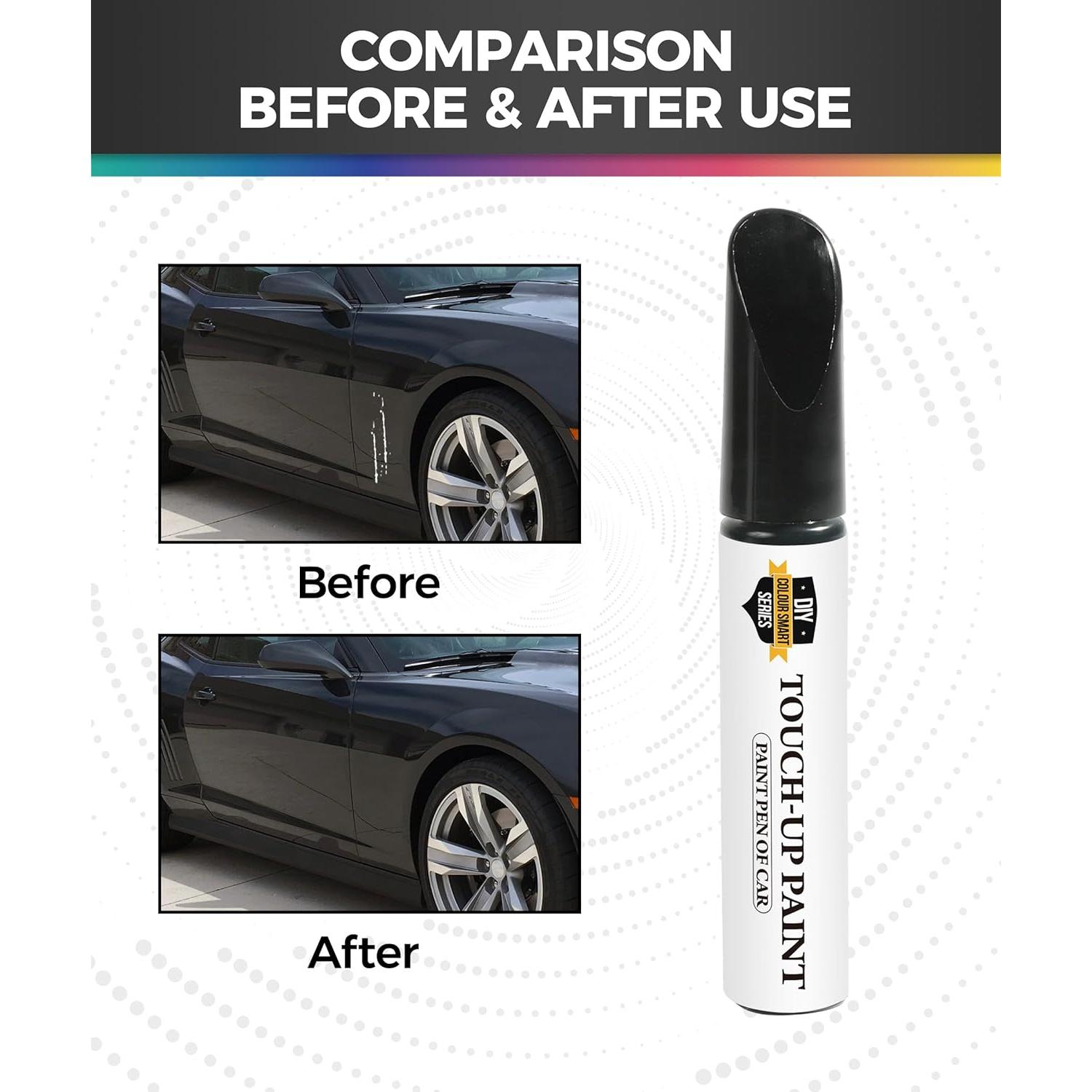 Bolígrafo de Pintura de Retocado UBOG para Rayones de Coche Negro