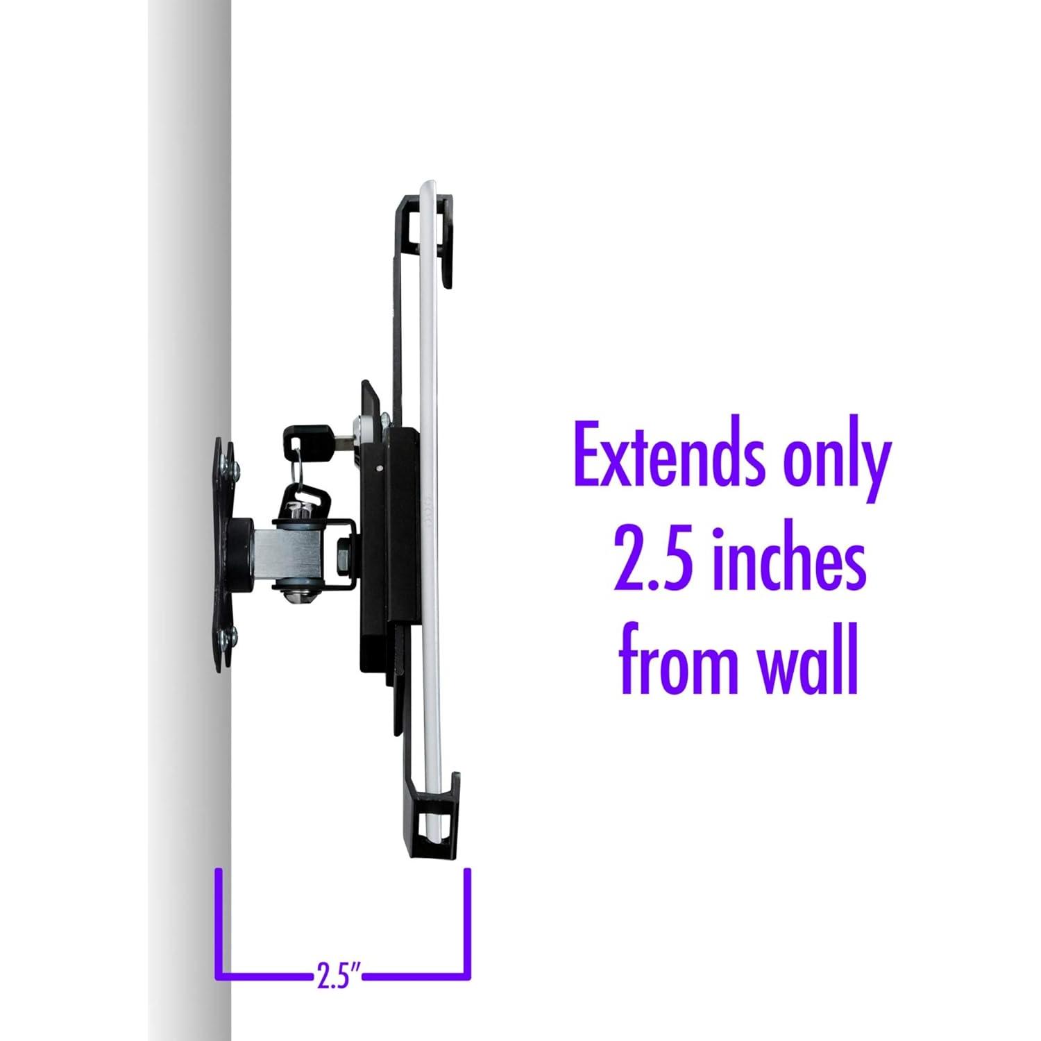 Soporte de Pared CTA PAD-CSWM para Tablets 7-14" Negro