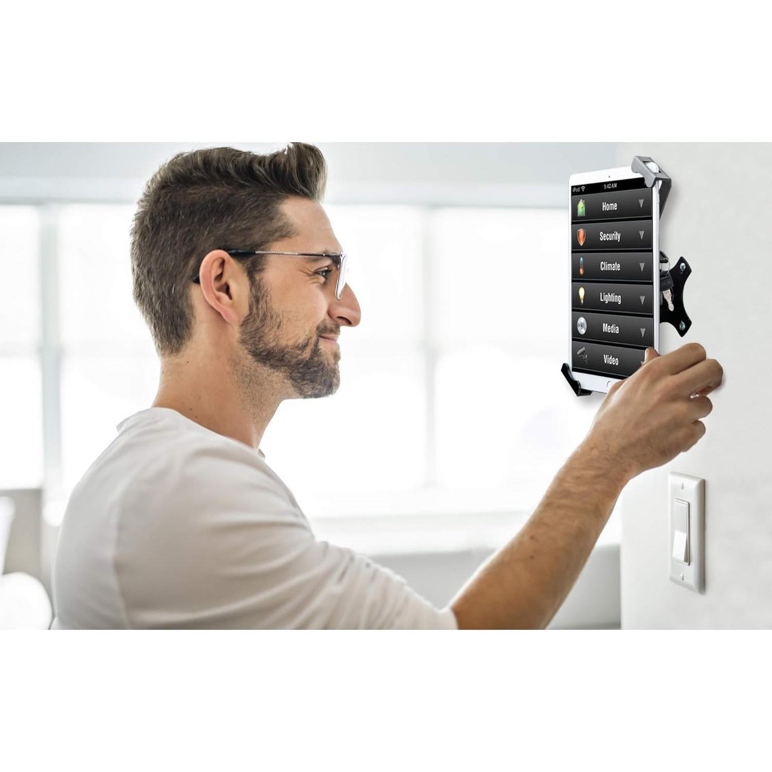 Soporte de Pared CTA PAD-CSWM para Tablets 7-14" Negro