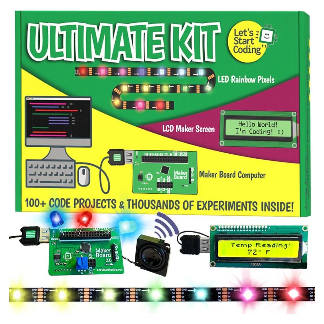 Kit de Codificación Definitivo Comencemos a Codificar 8-15 años