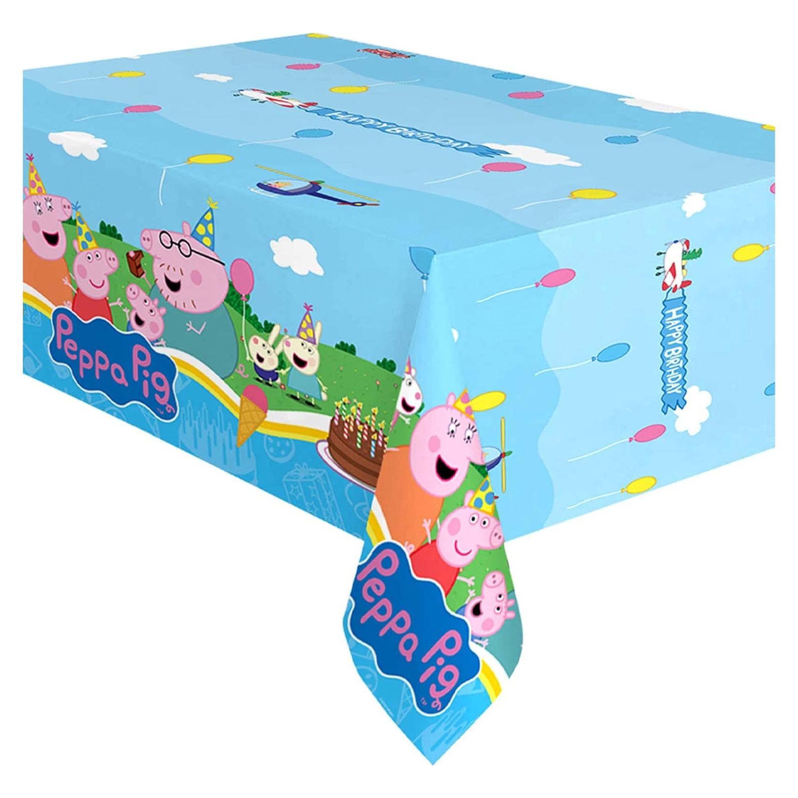 Manteles Rectangulares Peppa Pig Treasures Gifted - 2 Pzas 137x274 cm