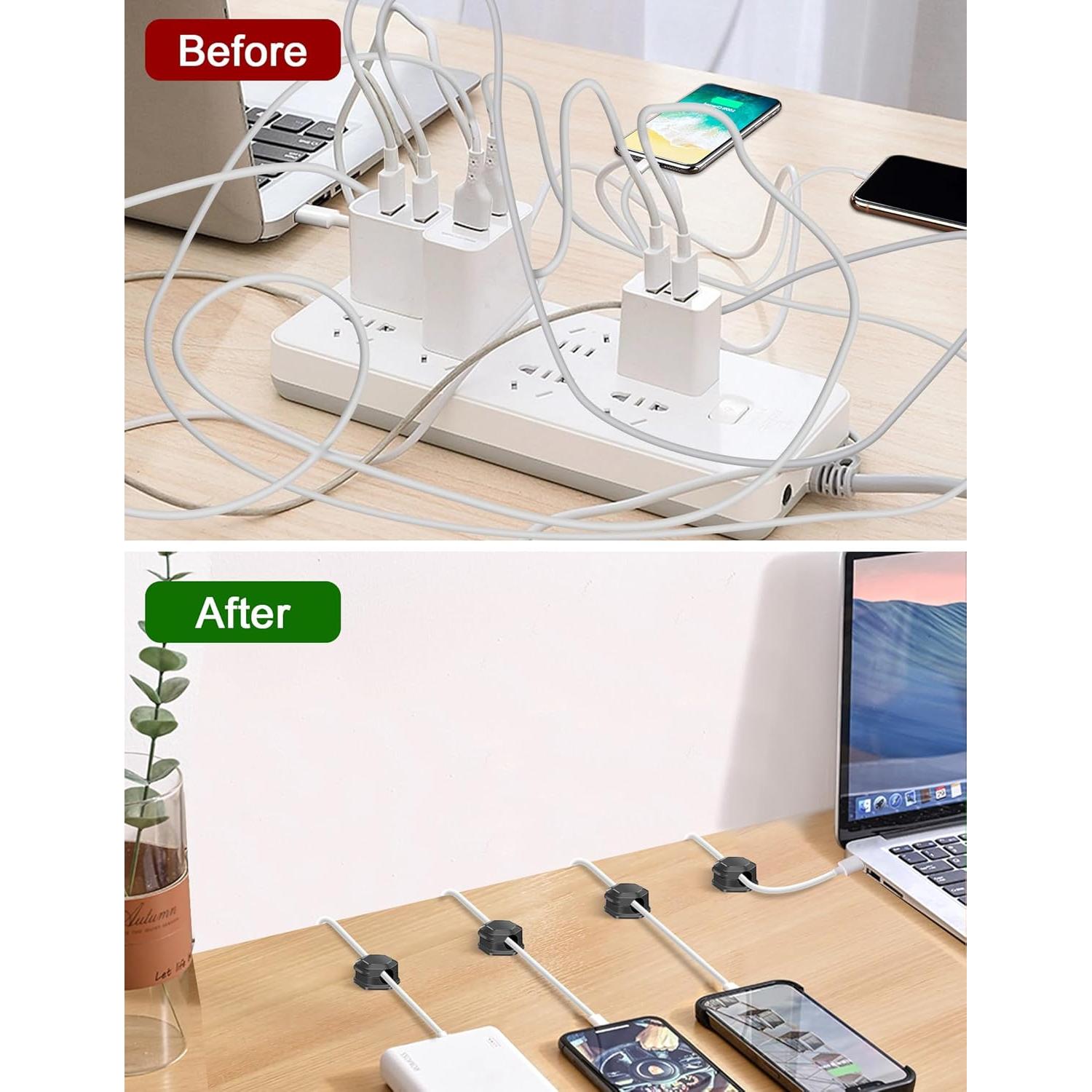 Soporte Magnético para Cables ShenZhen - Organizador 6pcs