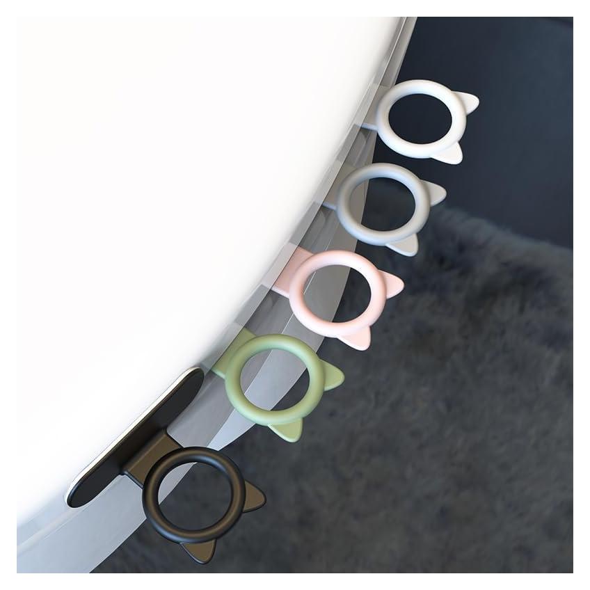 Kleeblatt Toilet Lid Lifter 5 PCS, Cute Cat Silicone Toilet Seat Cover Lifter Handle, Can Avoid Touching The Toilet, Toilet Tabs To Lift Seat