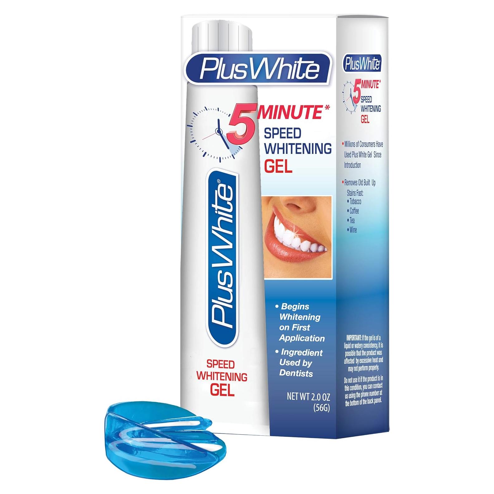Kit de Blanqueamiento Dental Plus White - Gel 56.7 g y Bandeja