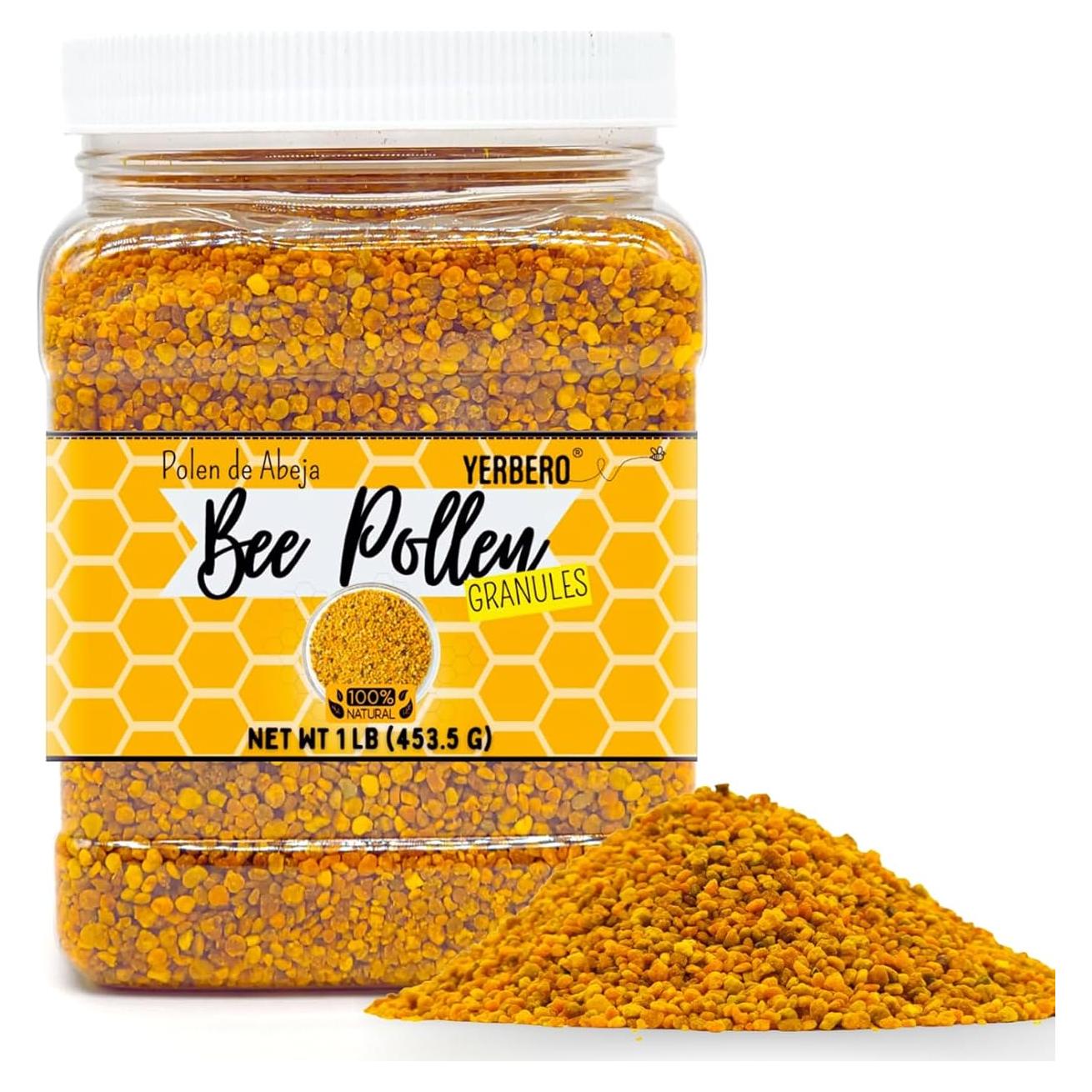 Polen de Abeja Yerbero 1Lb 100% Natural Puro Dulce