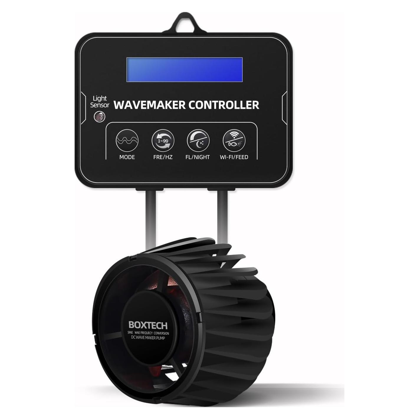 Creador de Olas Boxtech DC 24V 10W 2100 GPH para Acuario