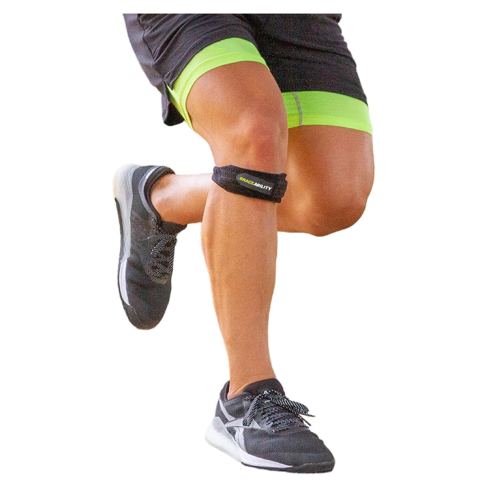 Faja de Soporte para Tendón Patelar BraceAbility - Estabilizadora Rodilla XS