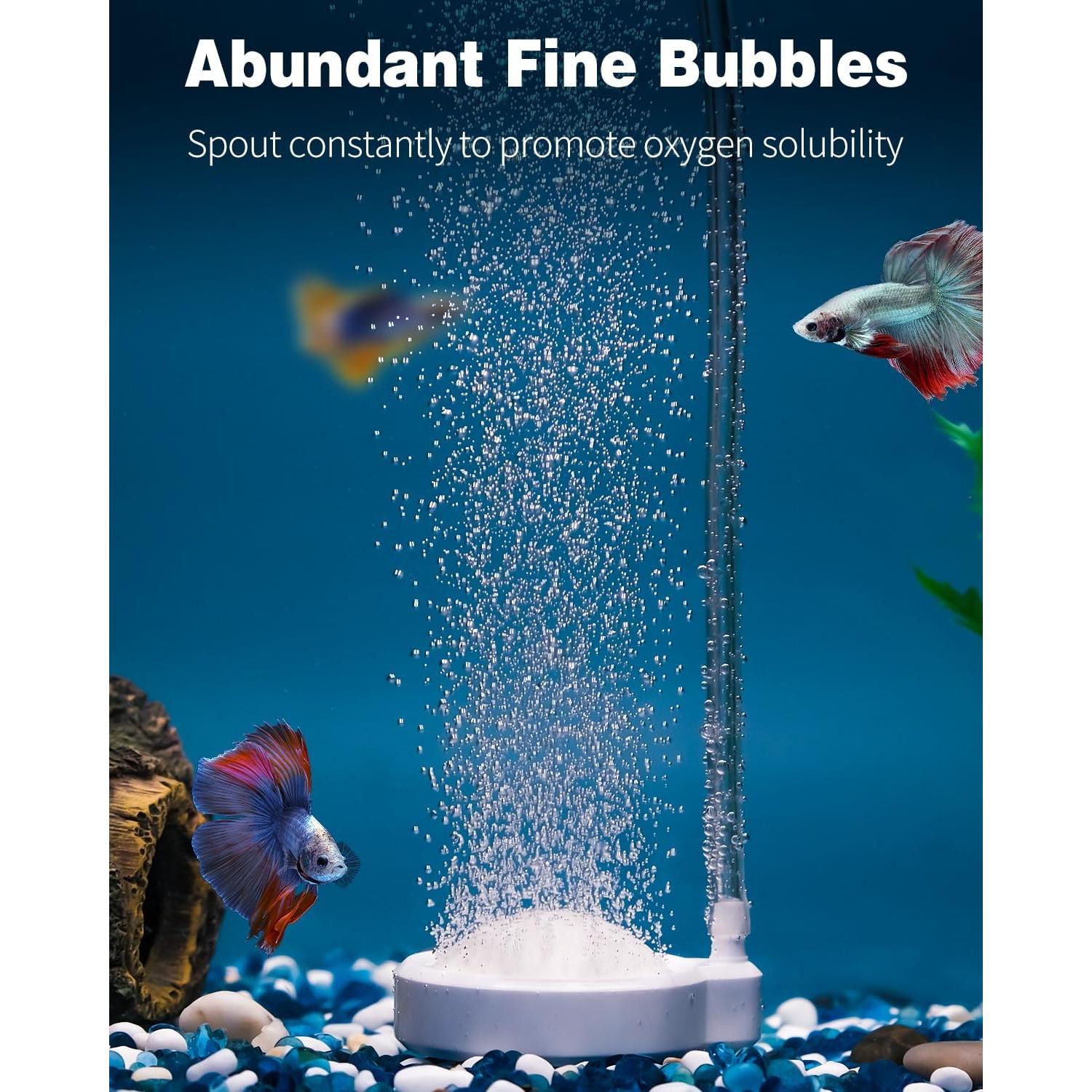 Pawfly Piedra de Aire Hemisférica Difusor de Oxígeno 5.5cm