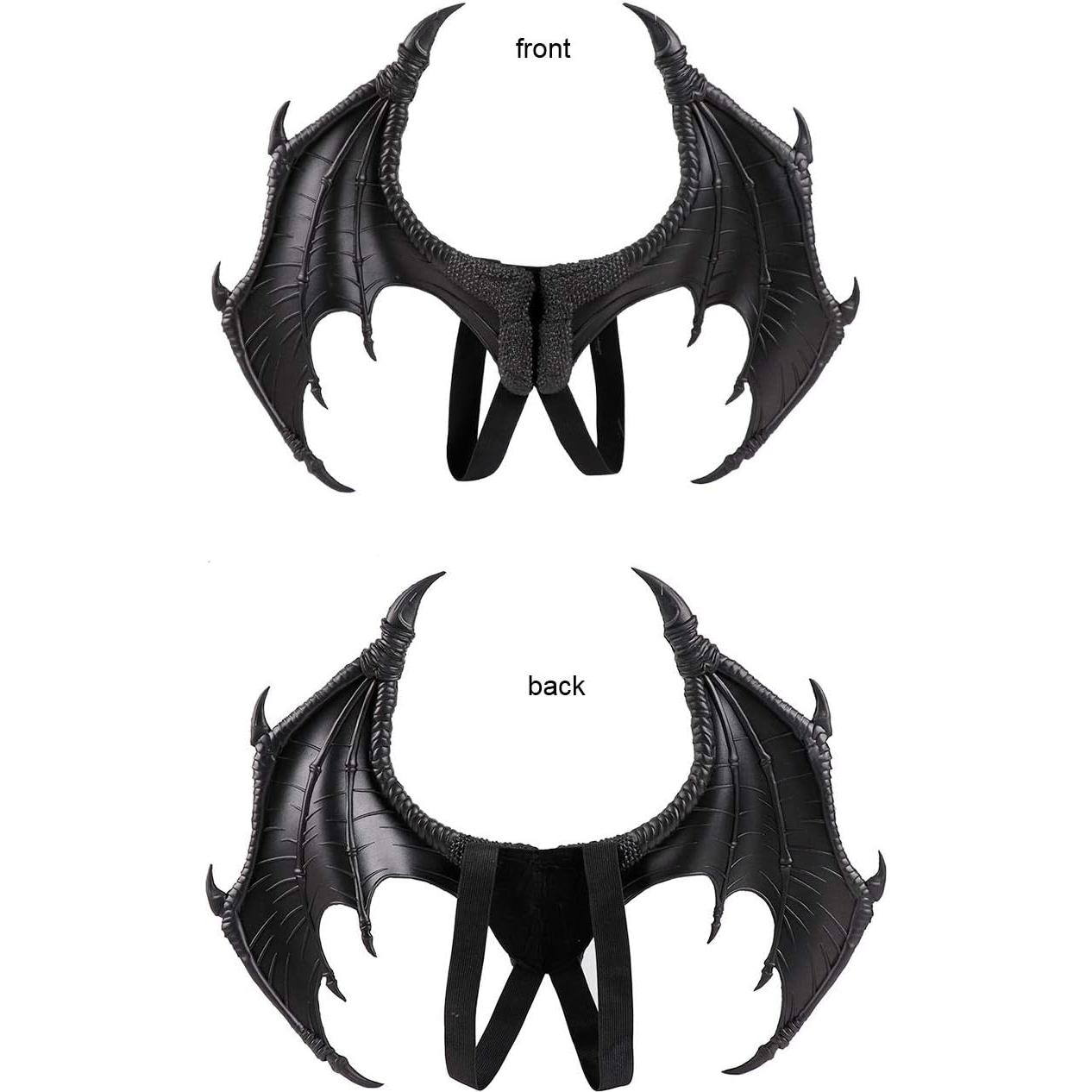 Alas de Dragón Cosplay Himine para Niños - Rojo, Negro, Azul, Verde